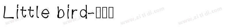 Little bird字体转换